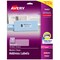 Avery Printable Address Labels with Sure Feed, 1-1/3" x 4", Matte Clear, Permanent Adhesive, Laser Printers, 140 Blank Mailing Labels (15662)